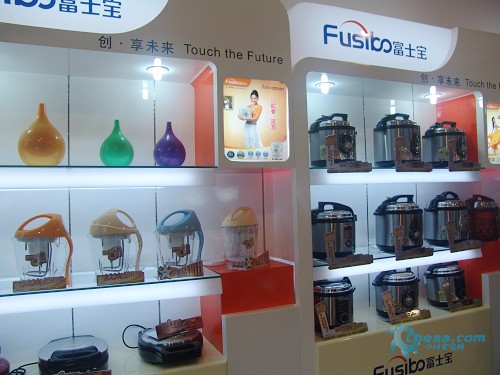 直擊08順德國(guó)際家電博覽會(huì) 富士寶展臺(tái)家用電器驚艷全場(chǎng)