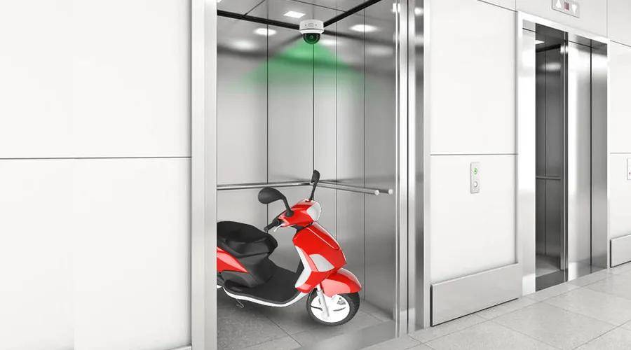 電梯電動車識別 智能監控阻車感應攝像機如何保障電梯安全